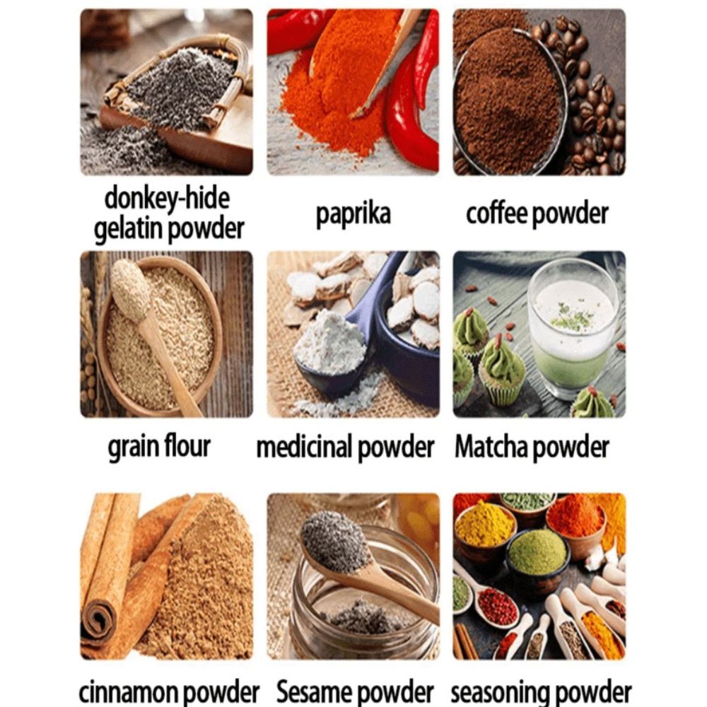 Moedor de Café e Cereais Elétrico Portátil Multifuncional Recarregável USB 110V