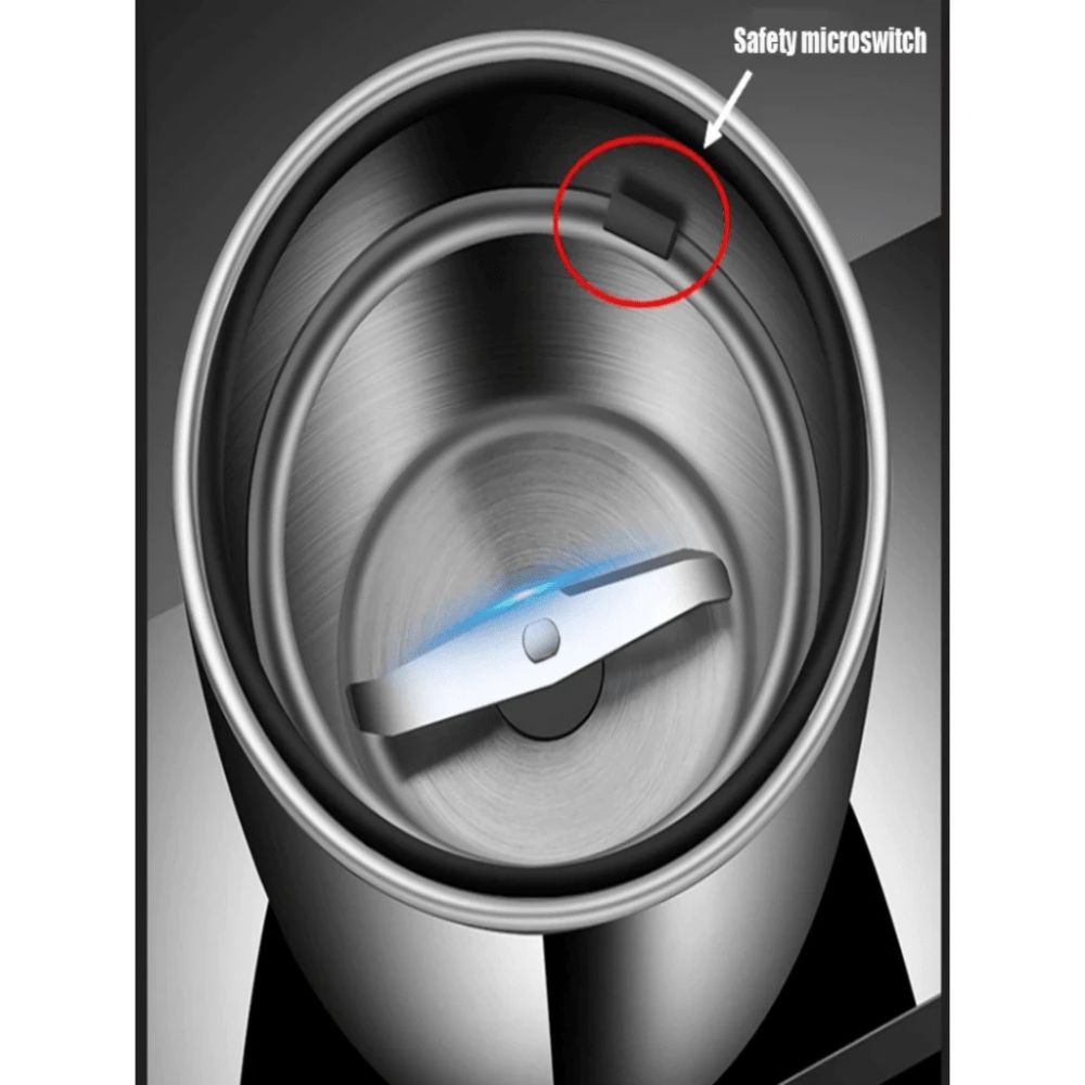 Moedor de Café e Cereais Elétrico Portátil Multifuncional Recarregável USB 110V