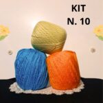 Super Oferta kit 3 Novelos Linha para Crochê