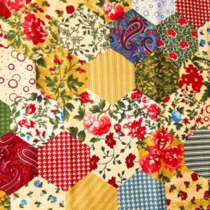 Tecido Estampado Patchwork 100% Algodão