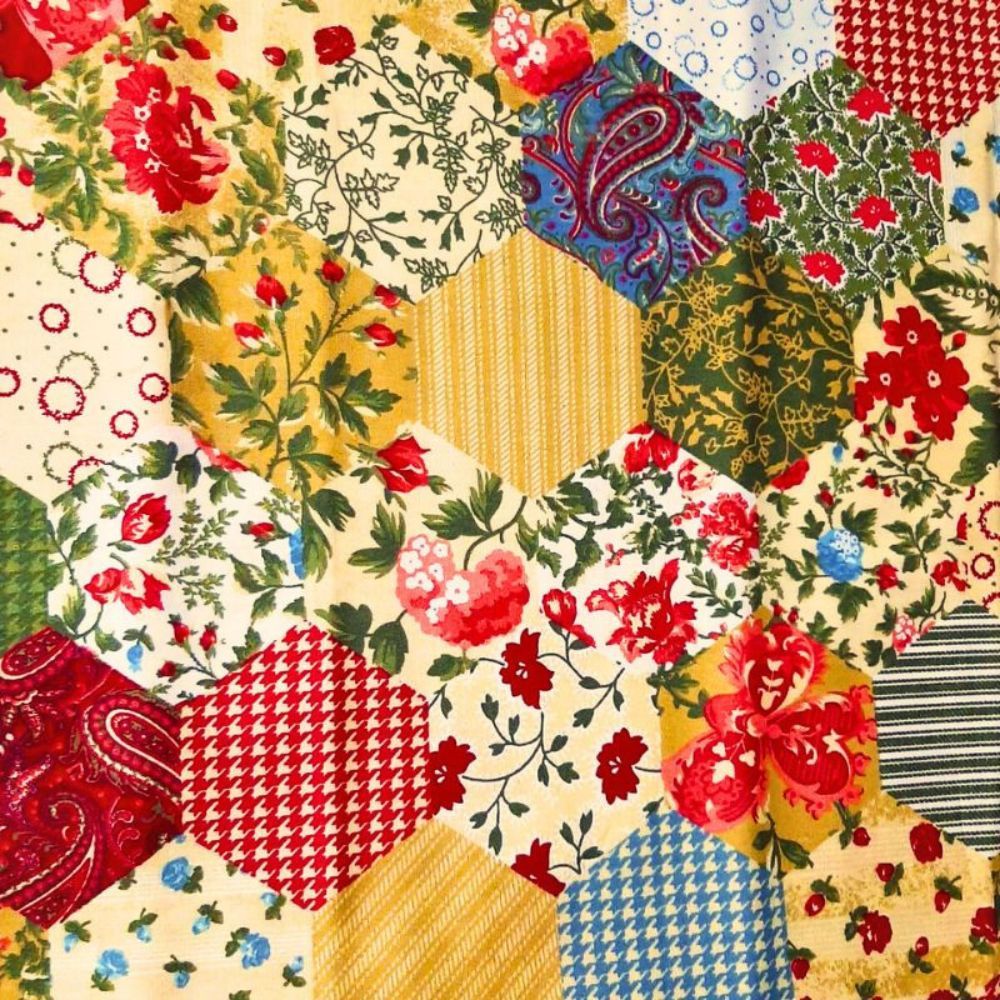 Tecido Tricoline Patchwork 100% Algodão Estampado