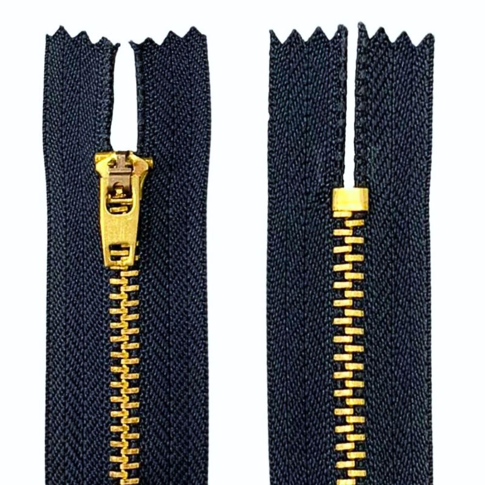 Zíper Metal 4cm Reforçado Fixo Trava Automática Und