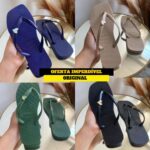 Chinelo Havaianas Slim Square Original Bico Quadrado