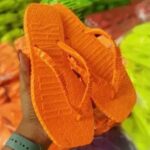 Chinelo Rasteira Neon Ponta Quadrada Verão Conforto