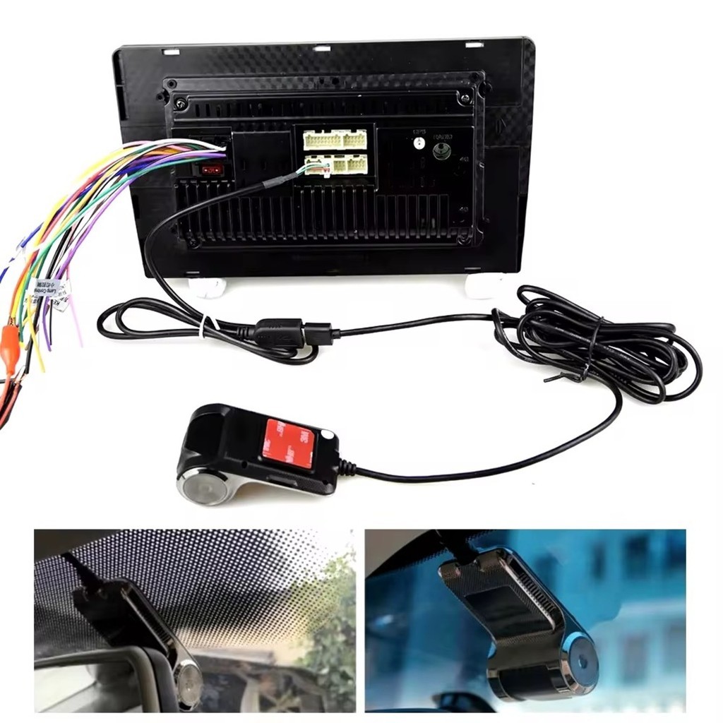 Câmera Automotiva Multimídia Full HD 1080p Gravação em Loop e Sensor de Colisão