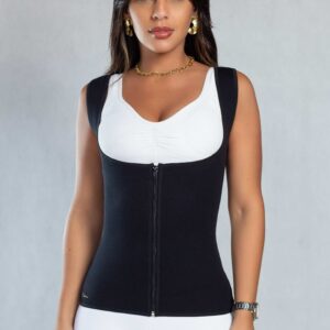 Cinta com ziper térmica modeladora