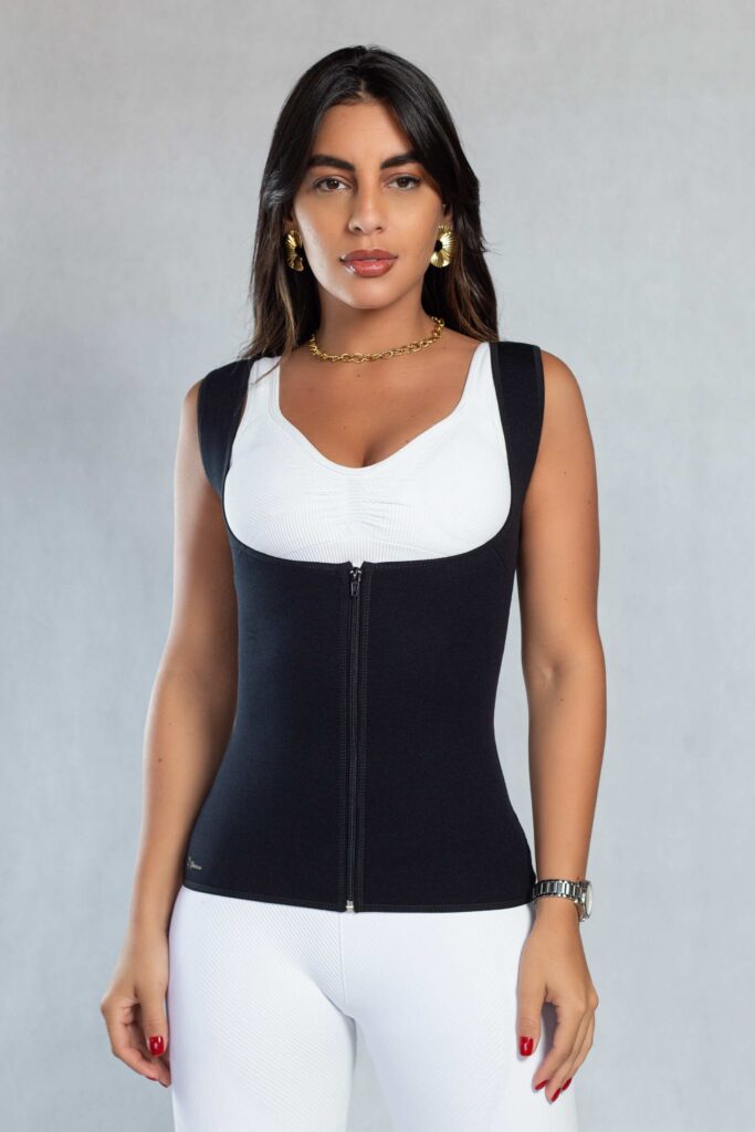 Cinta com ziper térmica modeladora