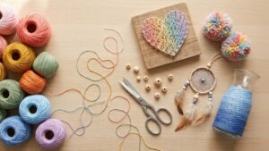 Artesanato com Linha de Crochê: 7 Ideias Além do Crochê