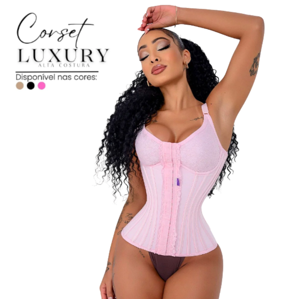 Cinta Modeladora Feminina 4 Fechos