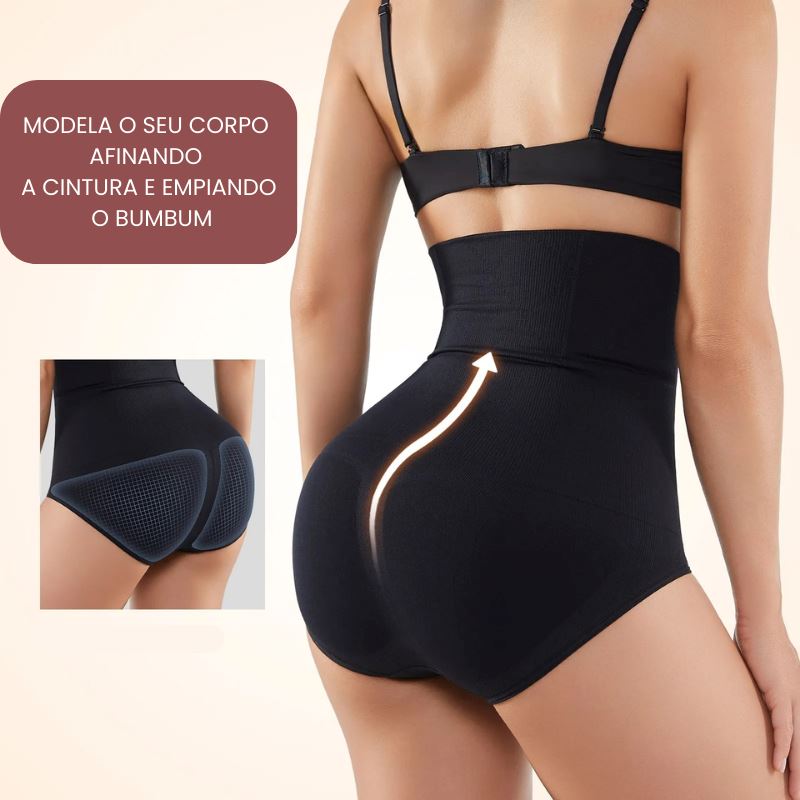 Cinta Modeladora Feminina - LuxeFit Confort