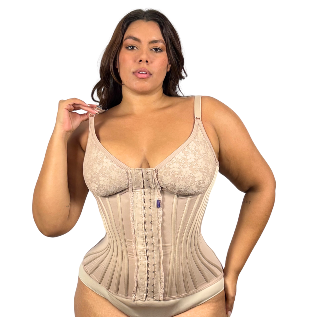 Cinta Modeladora Feminina 4 Fechos